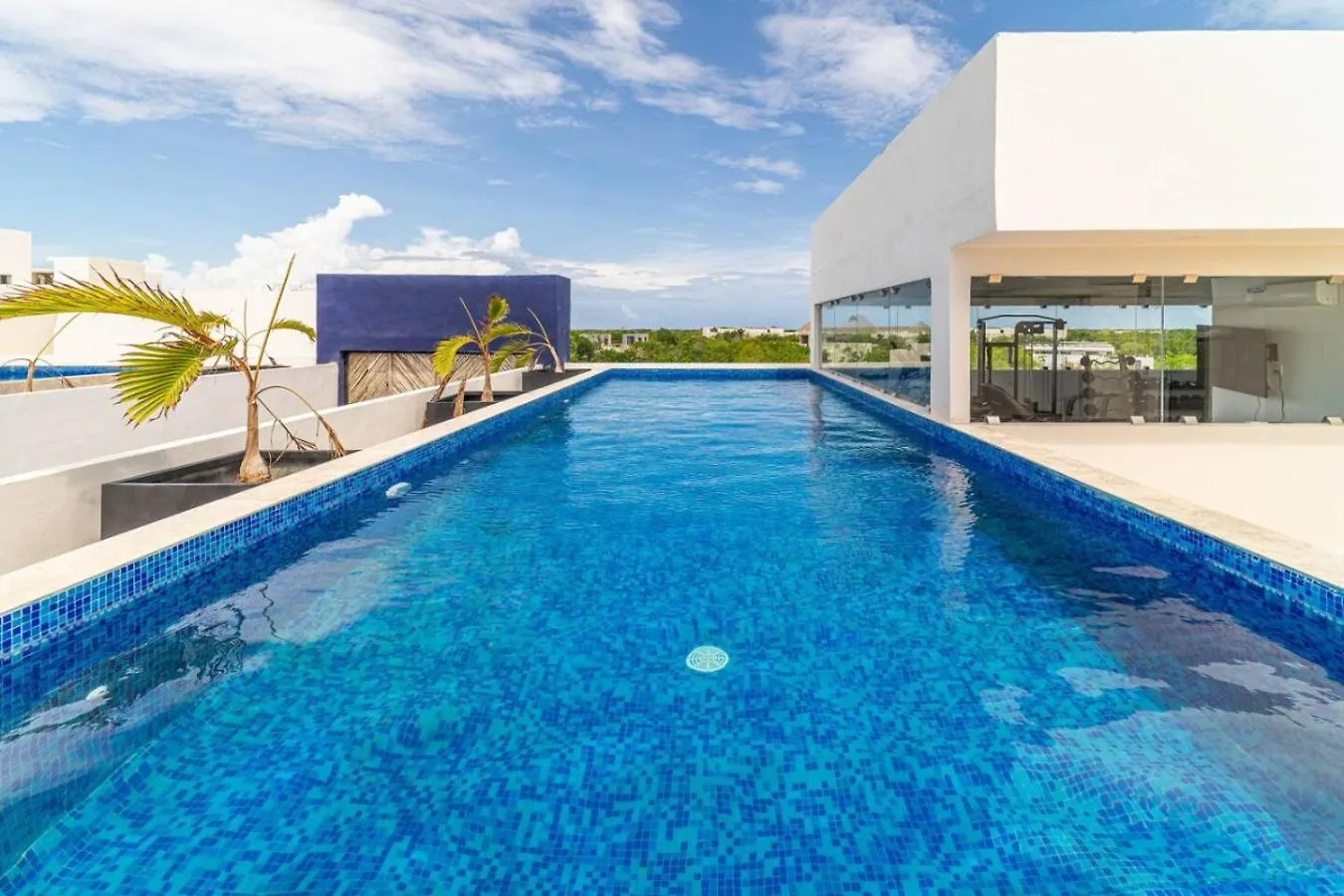 King Suite With Private Balcony, Gym, Rooftop Pool 툴룸 0*,